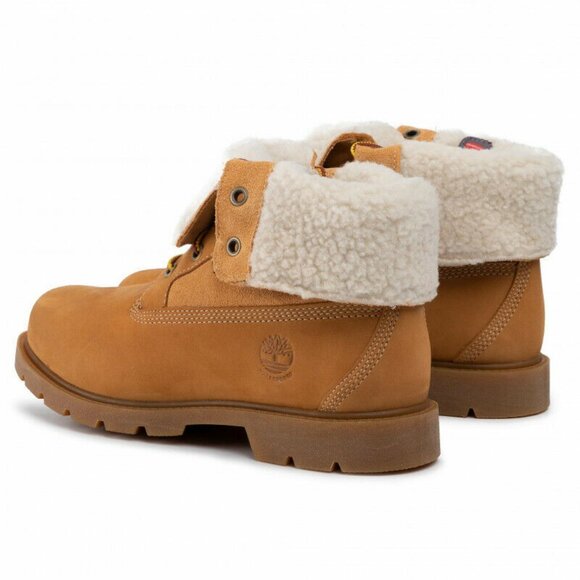 Timberland Women's Linden Woods Fold Down Waterproof Nubuck Boots A1KGC Size 6.5 - Picture 4 of 11